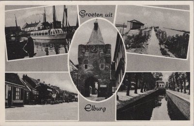 ELBURG - Meerluik groeten uit Elburg