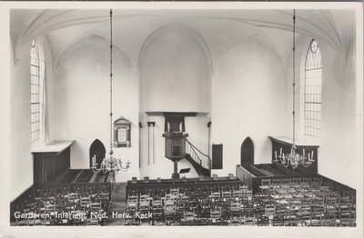 GARDEREN - Interieur Ned. Herv. Kerk