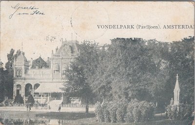 AMSTERDAM - Vondelpark (Paviljoen)