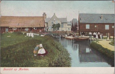 MARKEN - Gezicht op Marken