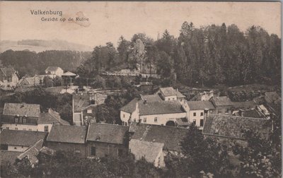 VALKENBURG - Gezicht op de Ruïne
