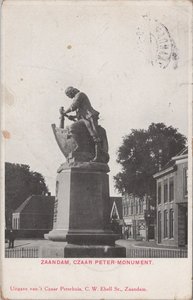 ZAANDAM - Czaar Peter-Monument