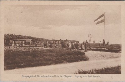 ELSPEET - Doopsgezind Broederschaps-Huis, Ingang van het terrein