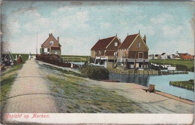 MARKEN - Gezicht op Marken