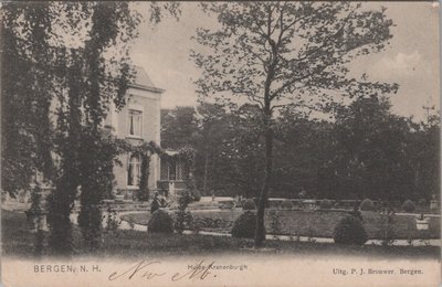 BERGEN N. H. - Huize Kranenburgh