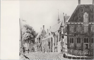 AMERSFOORT - A. de Haen (1704-1748) Het St. Pieters Gasthuis