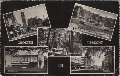 UTRECHT - meerluik groeten uit Utrecht