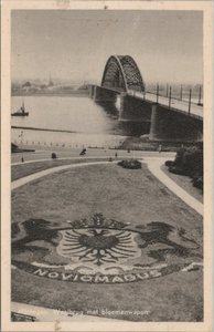 NIJMEGEN - Waalbrug met Bloemenwapen