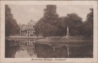 AMSTERDAM - Paviljoen Vondelpark