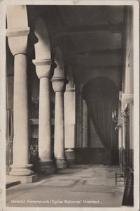 UTRECHT - Pieterskerk (Eglise Wallone) Interieur