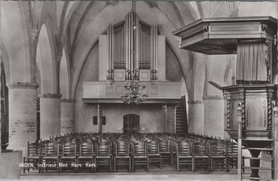 INGEN - Interieur Ned. Herv. Kerk