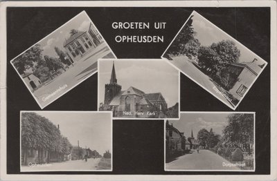 OPHEUSDEN - Meerluik Groeten uit Opheusden