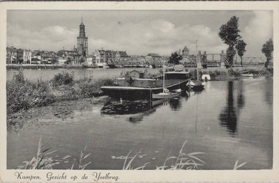 KAMPEN - Gezicht op de IJselbrug