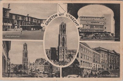 UTRECHT - Meerluik Groeten uit Utrecht