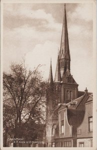 ZAANDAM - R. K. Kerk a/d Oostzijde