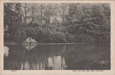 ZEIST - Adam en Eva aan den Slotvijver