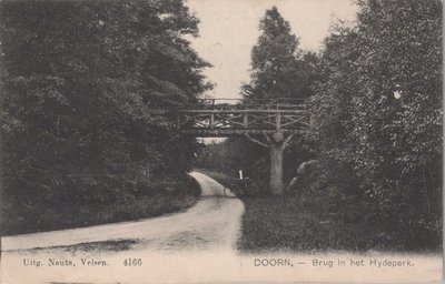 DOORN - Brug in het Hydepark