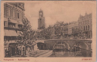 UTRECHT - Oude Gracht - Bakkersbrug