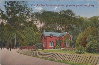 DEN HAAG - Boschwachterswoning in het Haagsche Bosch