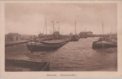 STAVOREN - Havenwerken