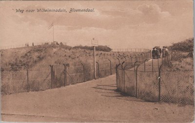 BLOEMENDAAL - Weg naar Wilhelminaduin