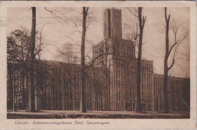 UTRECHT - Administratiegebouw Ned. Spoorwegen