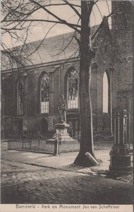BARNEVELD - Kerk en Monument Jan van Schaffelaar