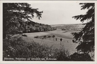 SLENAKEN - Panorama op uitlopers van Ardennen