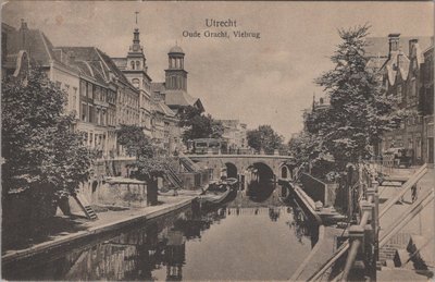 UTRECHT - Oude Gracht, Viebrug