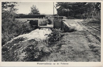 VELUWE - Watervalletje op de Veluwe