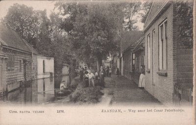 ZAANDAM - Weg naar het Czaar Peterhuisje