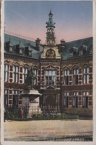 UTRECHT - Monument Graaf Jan van Nassau Academie