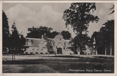 DOORN - Poortgebouw Huize Doorn