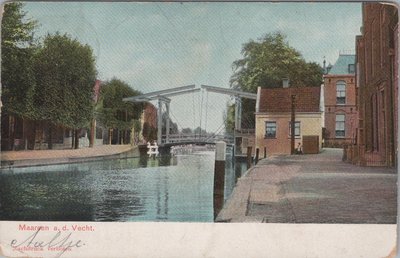 MAARSEN A. D. VECHT - Gracht en brug