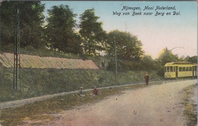 NIJMEGEN - Mooi Nederland, Weg van Beek naar Berg en Dal