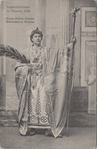 UTRECHT - Lustrum Feesten 1906. Cajus Julius Caesar Germanicus Drusus