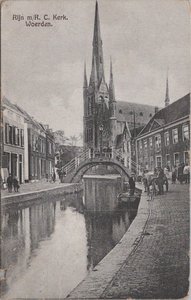 WOERDEN - Rijn m/R. C. Kerk
