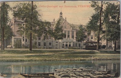 UTRECHT - Catharijnesingel met Zusterhuis