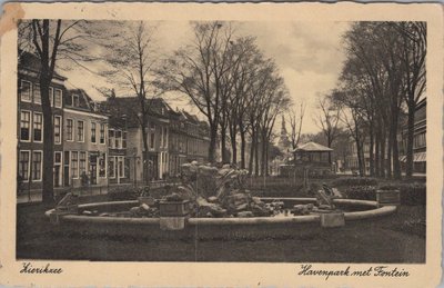 ZIERIKZEE - Havenpark met Fontein