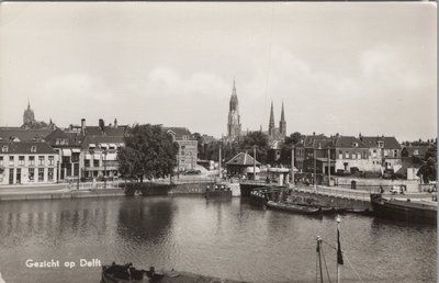 DELFT - Gezicht op Delft