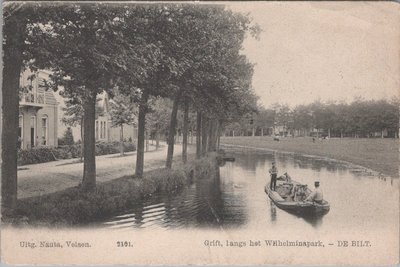 DE BILT - Grift, langs het Wilhelminapark