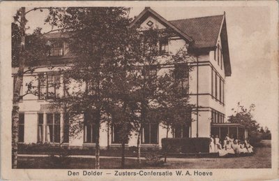 DEN DOLDER - Zusters-Confersatie W. A. Hoeve