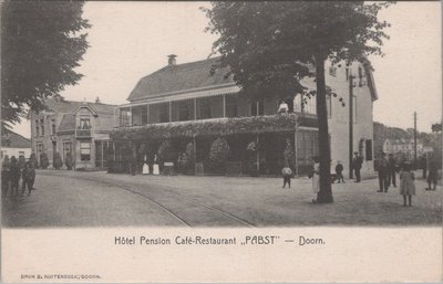 DOORN - Hotel Pension Cafe-Restaurant Pabst
