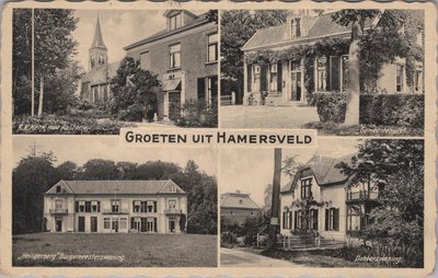 HAMERSVELD - Meerluik Groeten uit Hamersveld