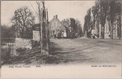 MIJDRECHT - Dorpsgezicht, groet uit Mijdrecht