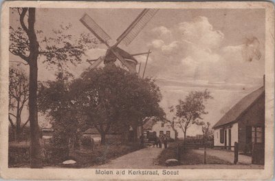 SOEST - Molen a/d Kerkstraat