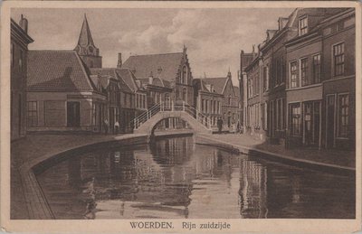 WOERDEN - Rijn zuidzijde