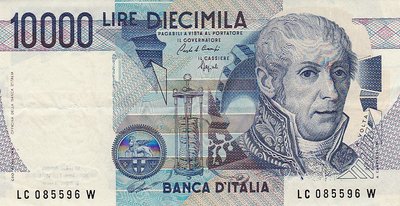 ITALY P.112b - 10.000 Lire 1984 XF