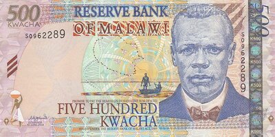 MALAWI P.48A - 500 Kwacha 2003 UNC