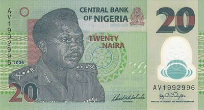 NIGERIA P.34a - 20 Naira 2006 UNC